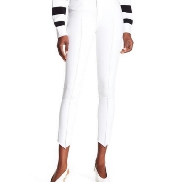 NWT rag & bone Jeans White Manson High Rise Ankle Skinny Retail $235 Size 28 32